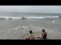 Evacuated Water after Shark Sighting at Cocoa Beach near Lori Wilson Park