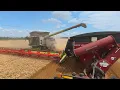 Download Lagu CANADIAN FARMER - BIG GUNS - FANTASTIC !! IT'S BACK - New Claas Lexion 8700 added to the fleet.