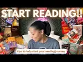 becoming a reader tips to start your reading journey in the new year book recommendations