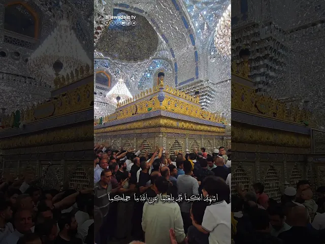 ⁣يا حجّتي الله في أرضه قد ضاقت بنا الدنيا، وليس لنا بابٌ غير بابكم فبحقكما ندعو وبأسمائكما نرجو الفرج