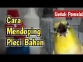 Lagu Cara mendoping pleci bahan sampai gacor buka paruh