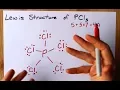 How to Draw the Lewis Structure of PCl5 phosphorus pentachloride