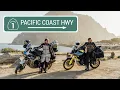 Met mijn broer over de Pacific Coast Highway rijden