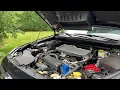 2020 Subaru Outback Oil Change