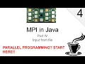 MPI in Java Input from user through file