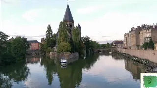 اكتشف وتمتع بسحر نهر السيلي والموزيل في قلب مدينة ميتز الحدودية مع ألمانياوبلجيكا ليكسومبورغ       دندنها