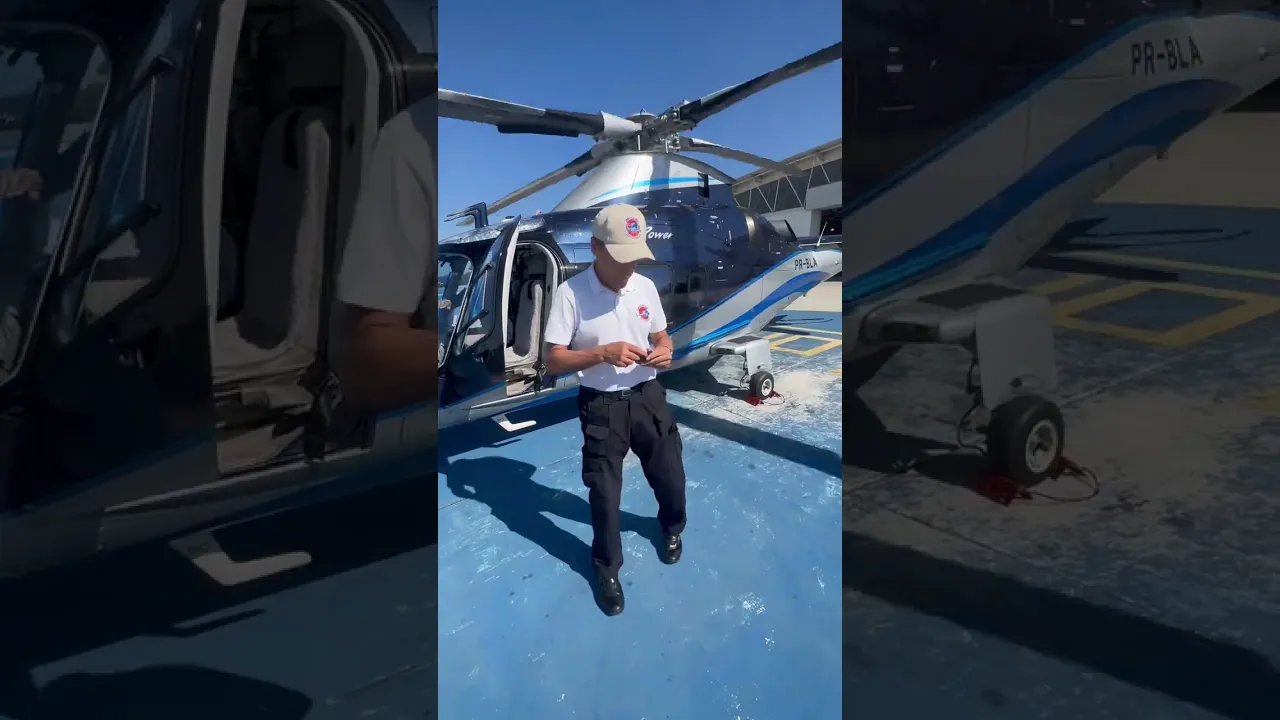 Domingão de Sol ! #cmtehamilton #comandantehamilton #helicoptero #helicopter #sbt #sbtnews