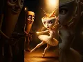 Download Lagu Tung Tung Tung Sahur 🌭 VS Ballerina Cappuccino ☕ Italian #brainrot #meme #shortsvideos #crocodilo