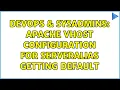 DevOps SysAdmins Apache vhost configuration for ServerAlias getting default 2 Solutions