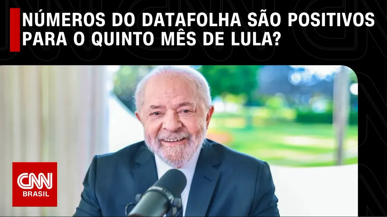 Janaina e Tardelli debatem se Datafolha é positivo para o quinto mês de Lula | O GRANDE DEBATE