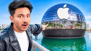 I Went Inside Apple's Floating Store!