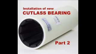 New cutlass bearing, changing driveline Pt. 2