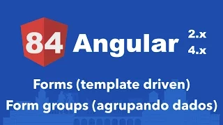 Angular Course Template-driven forms Form groups grouping data