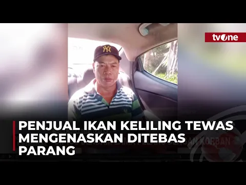 Dendam Lama, Penjual Ikan Tewas Ditebas Parang