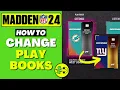 Madden 24 How to Change Playbooks Ultimate Team