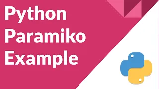 How to use paramiko module to execute commands on remote server paramiko example python