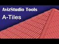 AvizStudioTools - ATiles script v 2 62 3Ds max For Roof Tiles