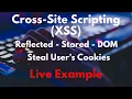 XSS Cross Site Scripting Attack Learn How To Steal User Cookies With XSS