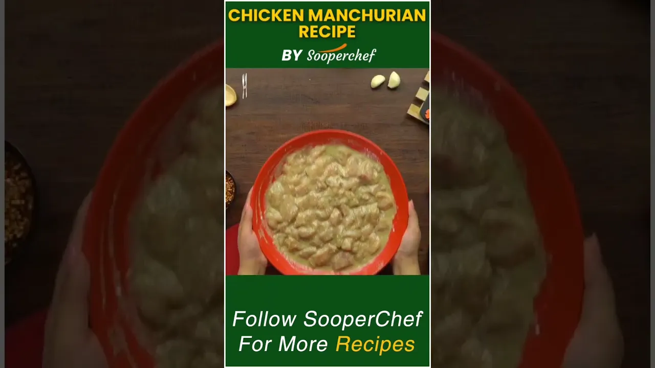 Dry Chicken Manchurian  #Shorts #foo #SooperChef