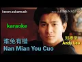 Download Lagu Nan Mian You Cuo  - Andy Lau karaoke  难免有错 - 刘德华