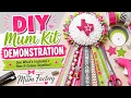 DIY Homecoming Mum Kit Demonstration