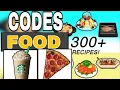 All* Secret *Craft Food Codes | Codes for Craft Food Roblox  2025