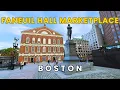 Exploring Faneuil Hall Marketplace Boston Full Tour