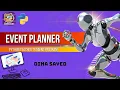 Event Planner Python Editor PictoBlox