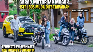 Download ISTRI BOS MUDA DIBULLY TEMANNYA GARA2 MOTOR MP NYA MOGOK!! Ternyata eh ternyata.. MP3