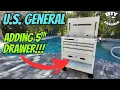 Upgrading the Harbor Freight US General 4 Drawer Cart With Extra Drawer Storage