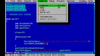 C Programming Tutorial Handling runtime errors