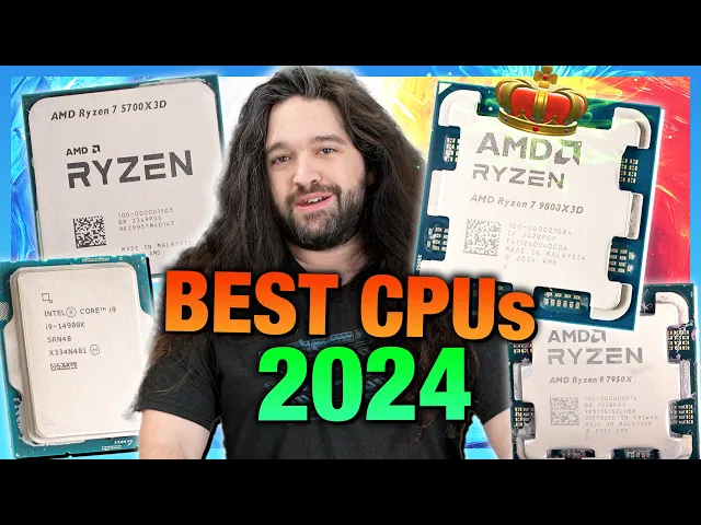 Best CPUs of 2024 (Intel vs. AMD): Gaming, Production, Budget, &amp; Efficiency