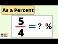 as a percent