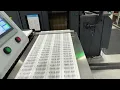 Variable Data Label Printing Barcode Label Printing
