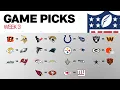 NFL Week 3 Game Picks