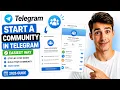 How to start a community in Telegram Straightforward Walkthrough 2026 Guide