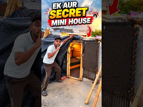 Ek aur Secret Mini House❤️#dailyminivlog #minivlogseries #secrethouse