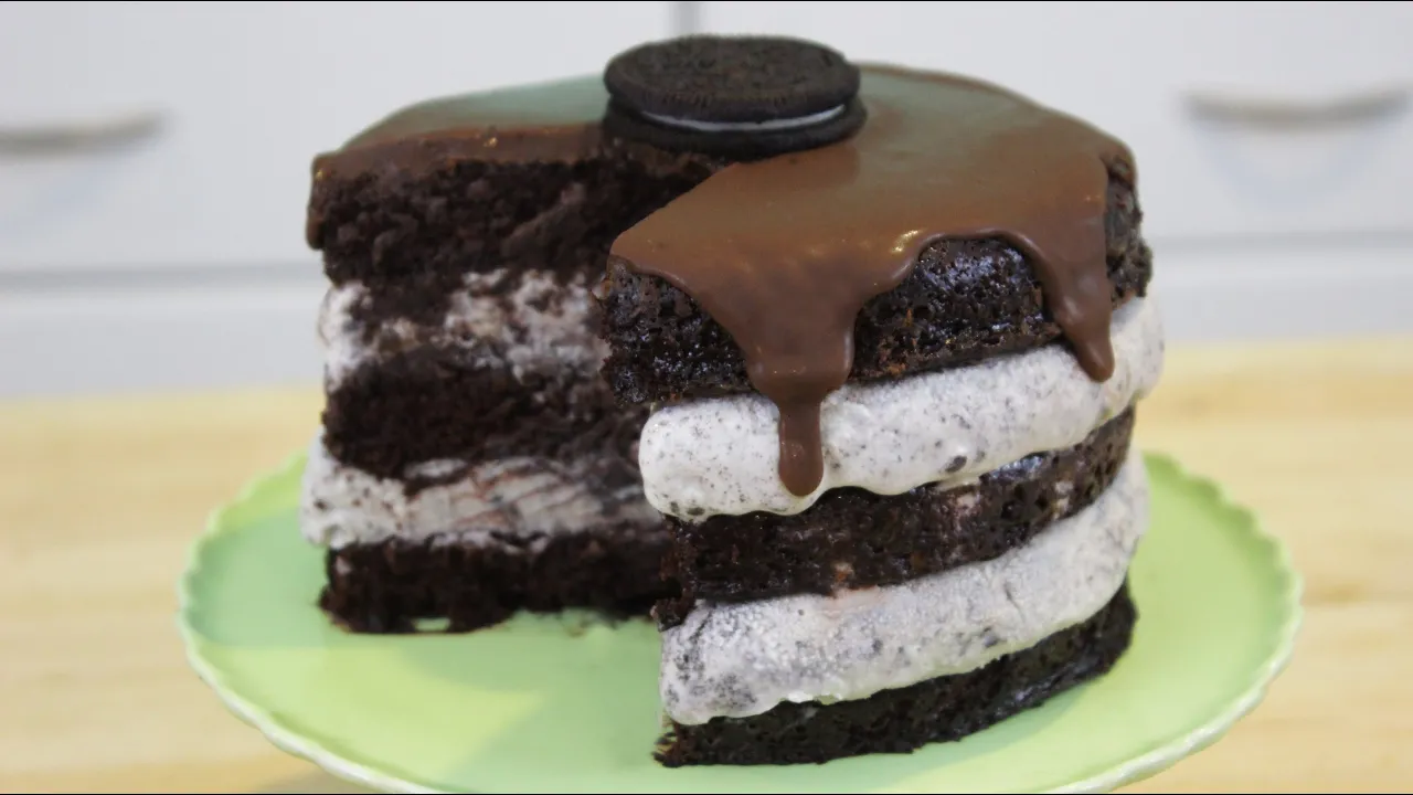 OREO CAKE 3 Ingredients only!!! NO BAKE