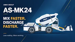 AIMIX AS-MK24 Self-Loading Concrete Mixer | 24 m³/h & Smarter Operation