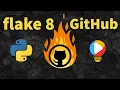 Integrating flake8 with Git Python GitHub