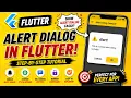 FLUTTER ANDROID - ALERT DIALOG TUTORIAL