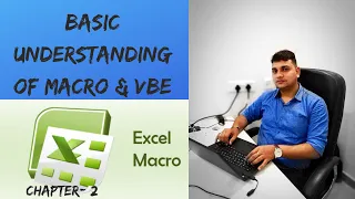 Basic concepts of VBA I How to records Macros I Chapter-2