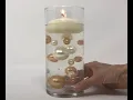 DIY Floating Candle Pearls Centerpiece