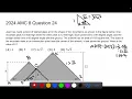 2024 AMC 8 problem 24 solution