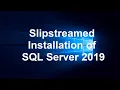 How To Install SQL Server 2019 With Latest Patch Slip streamed Installation SQL Server 2019
