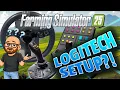 Logitech Heavy Equipment Bundle Thrustmaster FarmStick FIRST SETUP I m So Confused - FS25 Ep 10