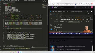 Clock in vPython