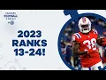2023 PPR Fantasy Rankings 13-24 Fantasy Football Today in 5