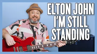 Download Elton John I'm Still Standing Guitar Lesson + Tutorial MP3