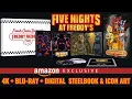 Five Nights At Freddy s Amazon Exclusive 4K Blu-ray Digital Ultimate Collector s Edition
